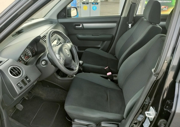 Suzuki Swift cena 13900 przebieg: 170675, rok produkcji 2009 z Zambrów małe 407